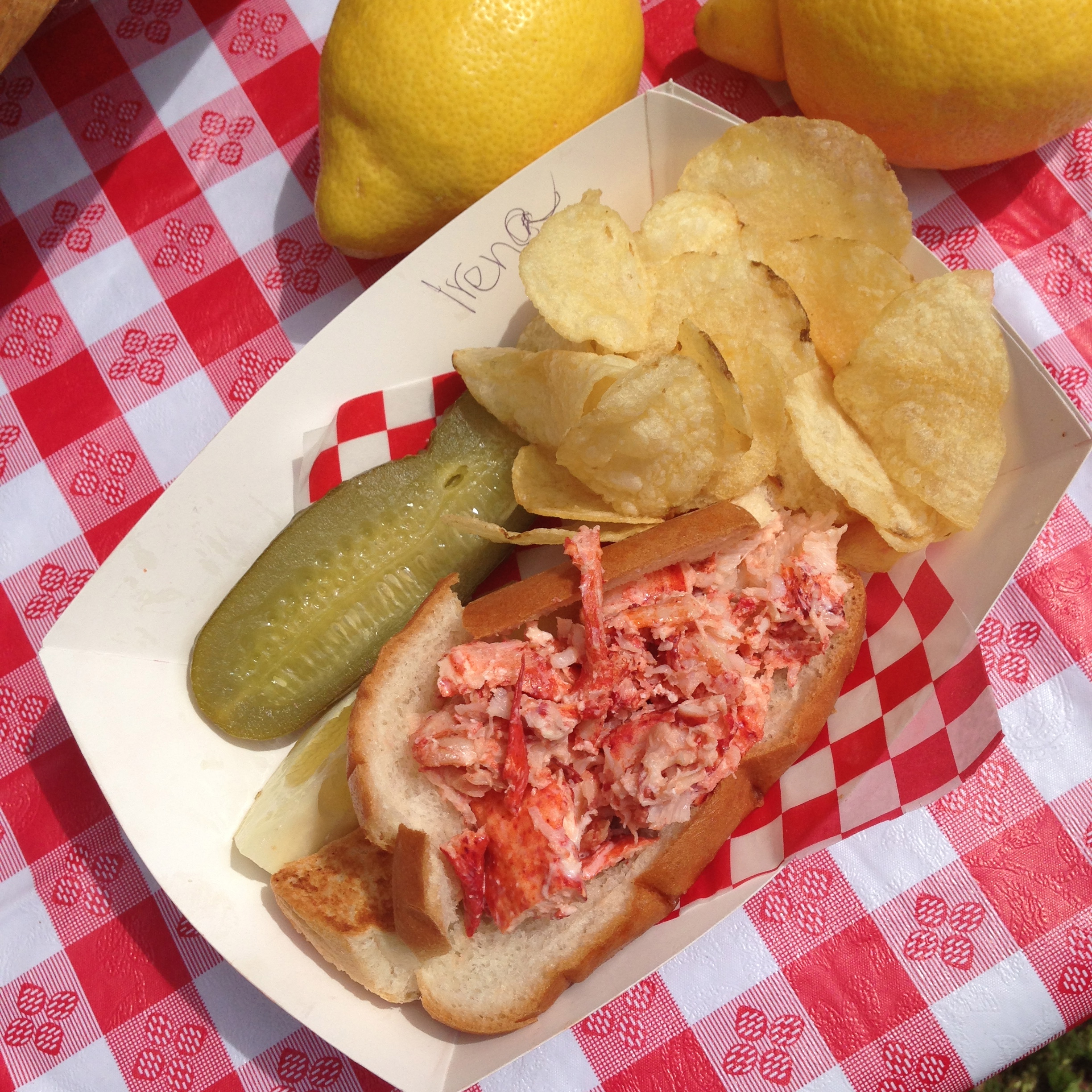 One of the best lobster rolls I've had recently.